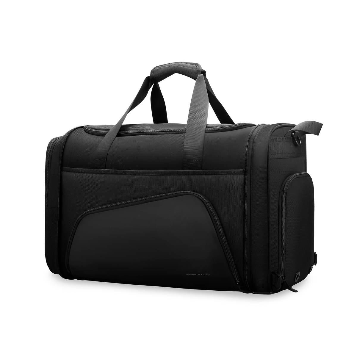 Mark Ryden Global black large capacity travel gym handbag with multiple compartments