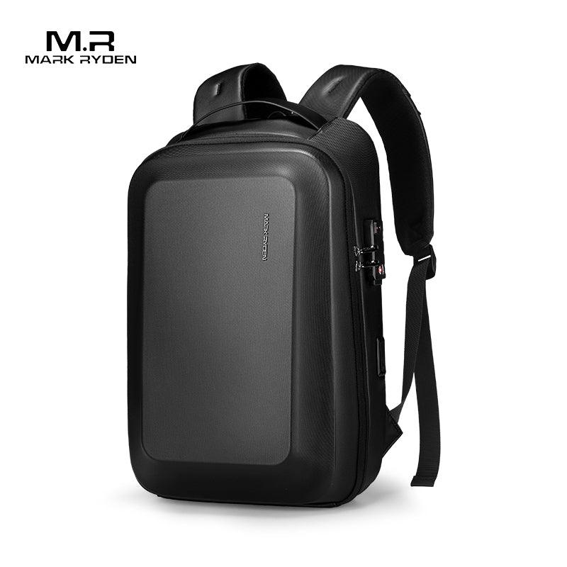 Mark Ryden GuardianShell secure black hardshell anti-theft backpack