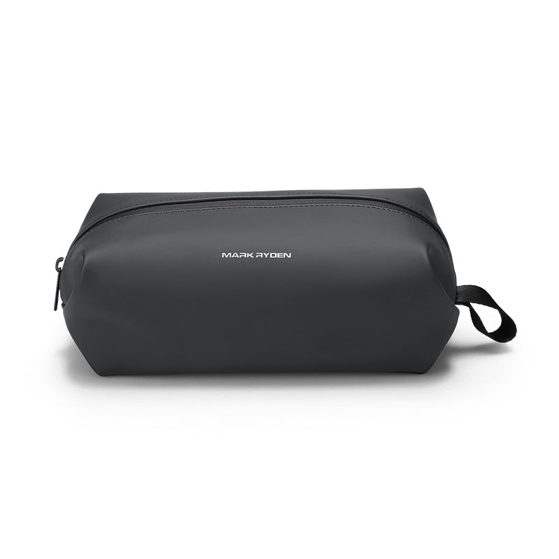 Dark gray Mark Ryden Switchstorage VI lightweight PU toiletry bag with zipper closure and side handle