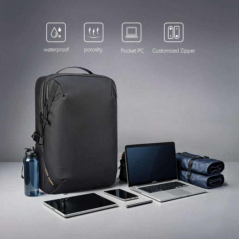 Mark Ryden Global's infinitely light multi-functional large capacity backpack with waterproof/porosity features â€?modern traveler