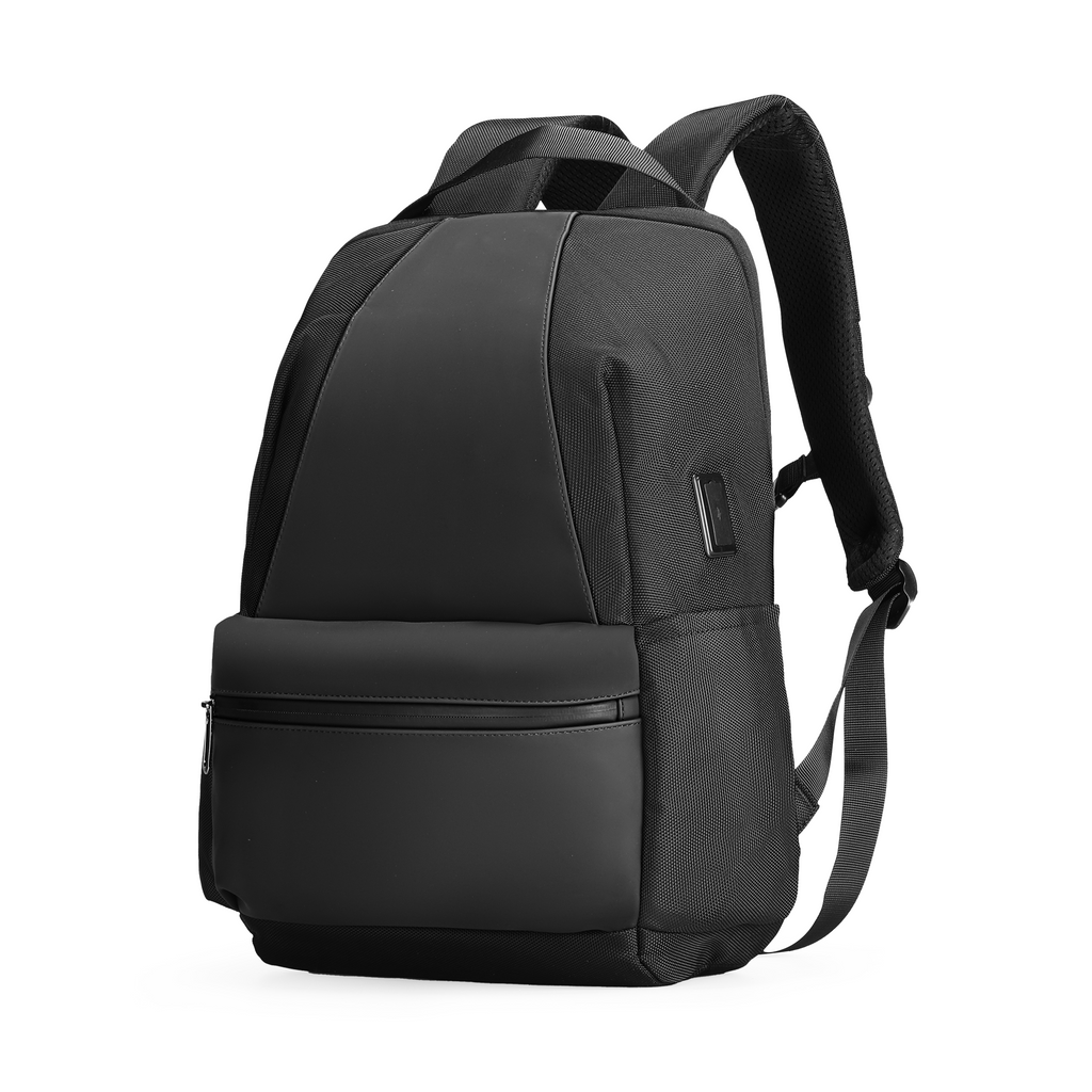 Mark Ryden Global - Softologic II sleek black water-repellent tech backpack