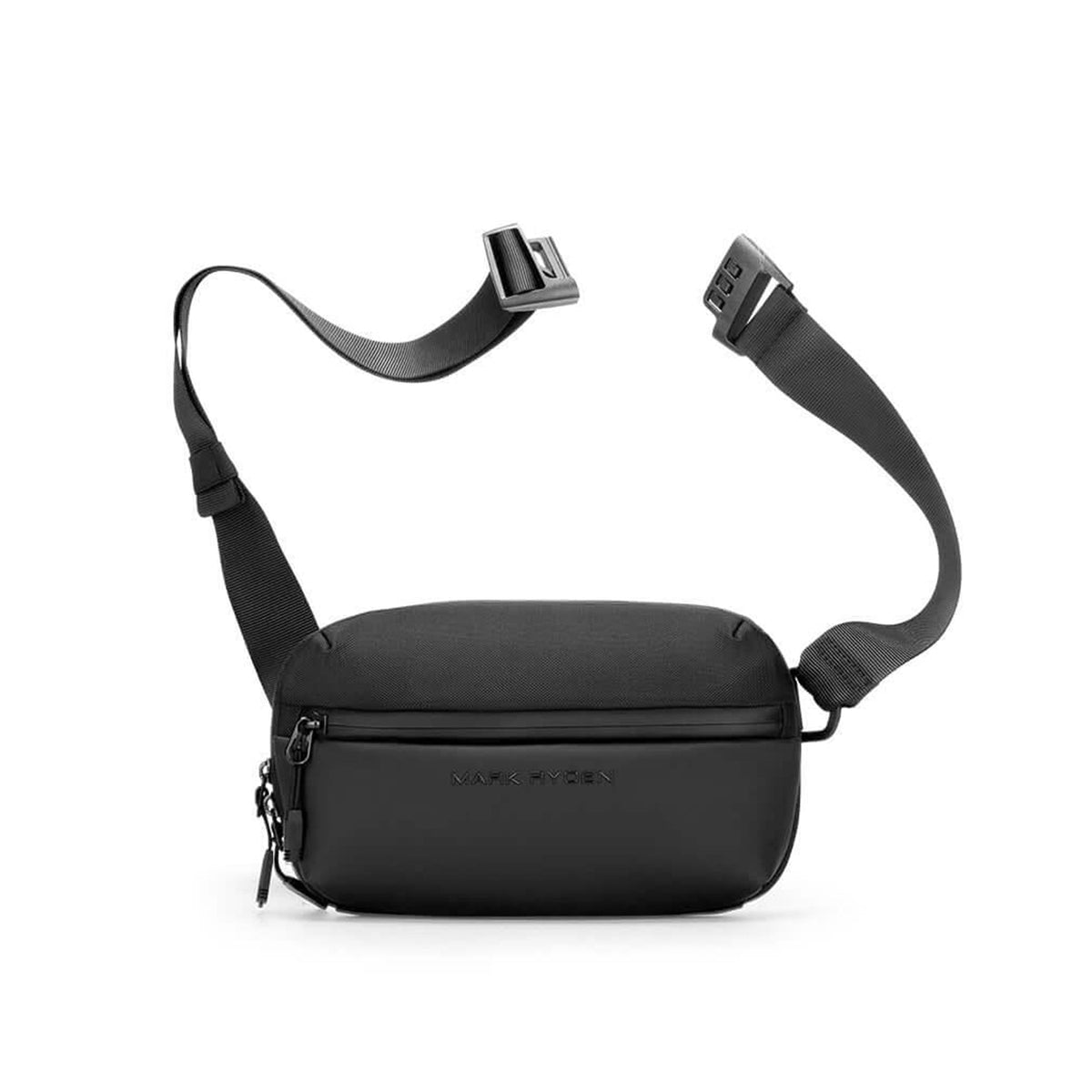 Black Mark Ryden Fingon III lightweight waterproof crossbody bag with adjustable strap and multiple zippered compartments