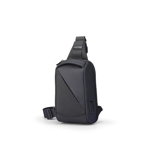 ChargeSling: RFID-Safe Chest Bag with USB Charging Port For Commute