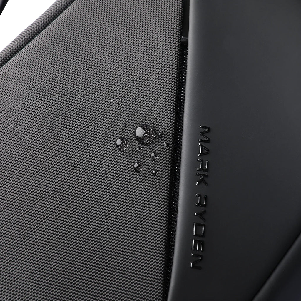 ChargeSling: RFID-Safe Chest Bag with USB Charging Port For Commute