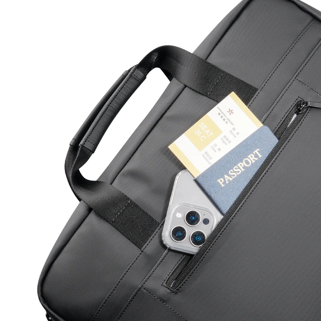 Classic V: Featherweight Water-resistant Briefcase For Urban Journeys