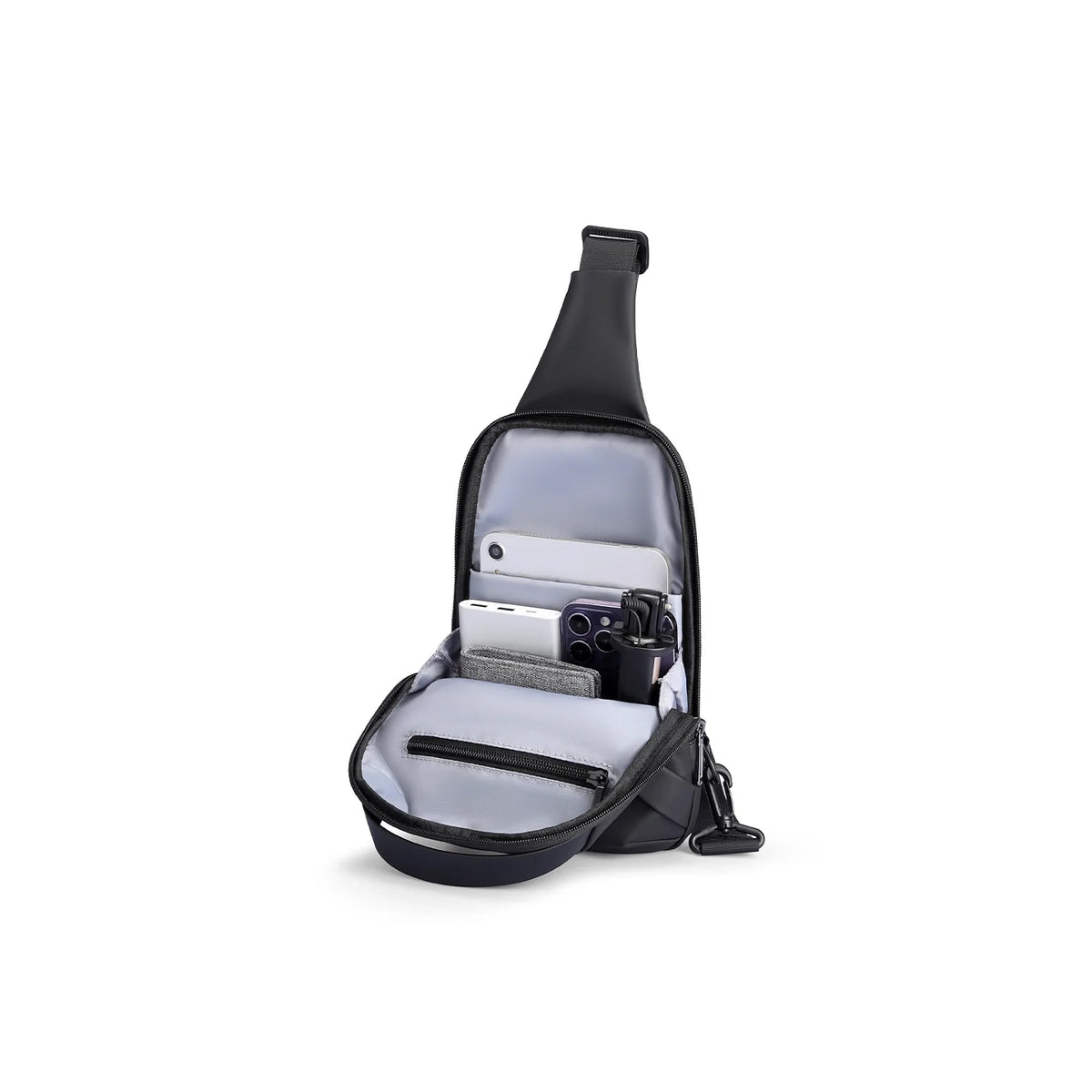 Clear: Simple Clean Waterproof Large Capacity Crossbody Bag