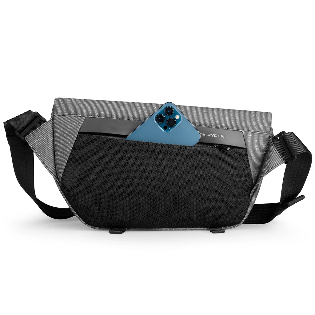 Diamond Facets:  Large Capacity Waterproof Scratch-resistant Hard Case Crossbody Bag