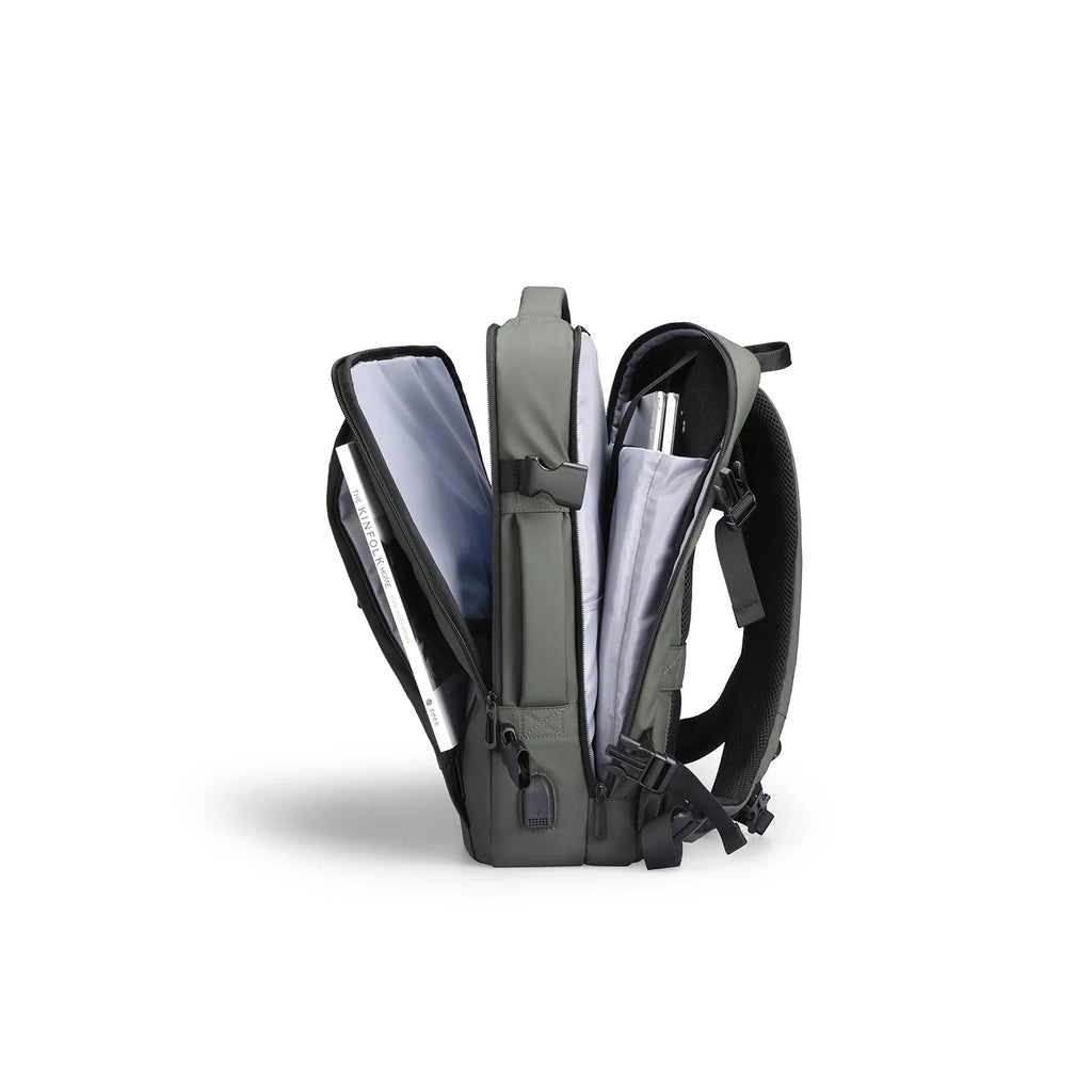 Expandos: Versatile Expandable Laptop Backpack For All-day Traveling