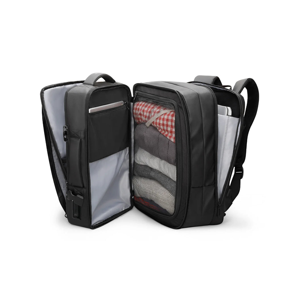 Expandos: Versatile Expandable Laptop Backpack For All-day Traveling
