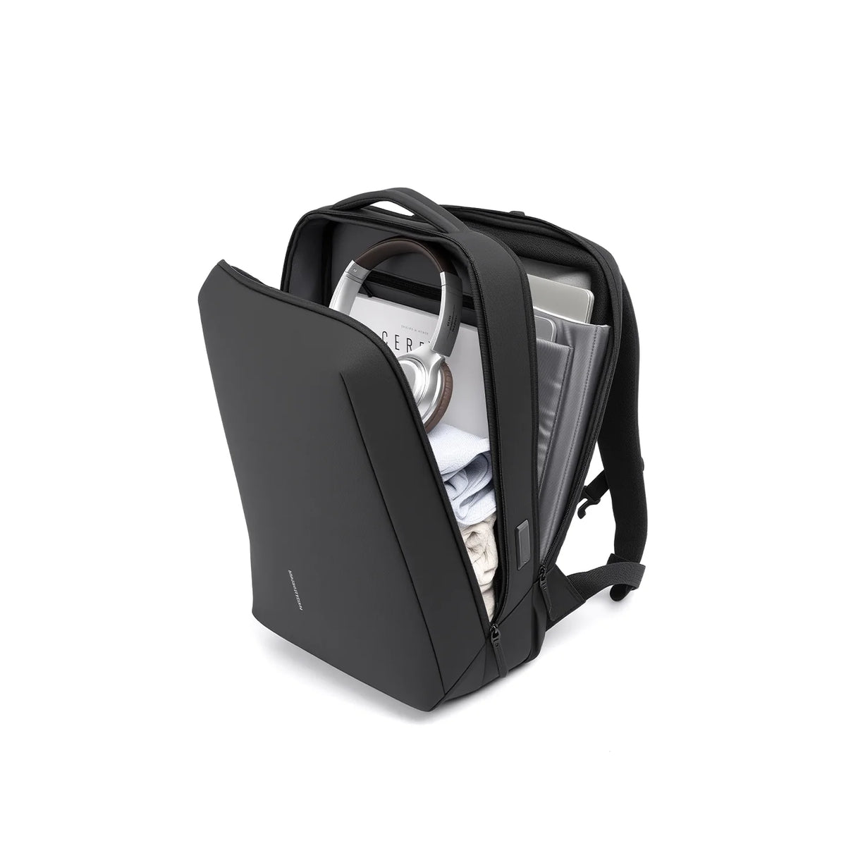 TechVault: 17.3 Inch Laptop Backpack with 900D Film-Protected Fabric for Professionals