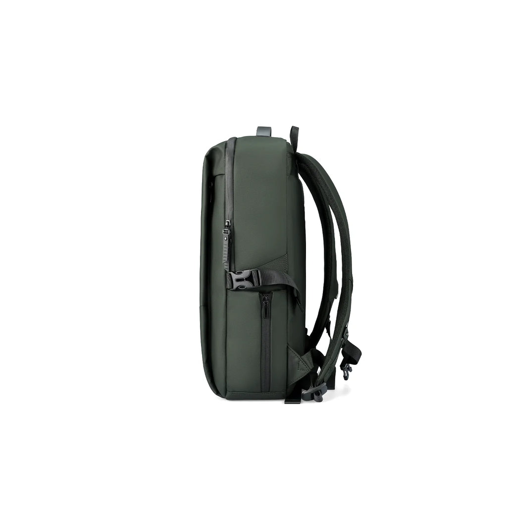 Super Light: Multi-compartment Waterproof Leather Computer Commuter Backpack