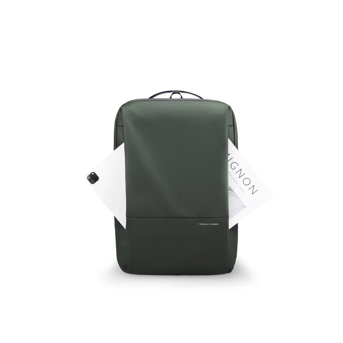 Super Light: Multi-compartment Waterproof Leather Computer Commuter Backpack