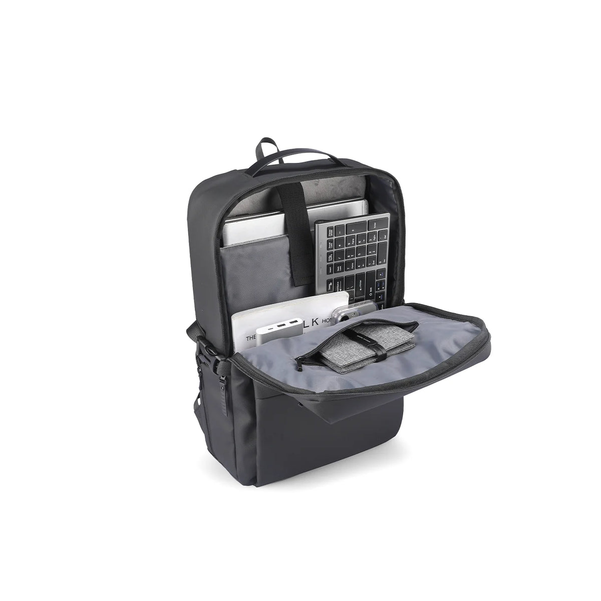 Super Light: Multi-compartment Waterproof Leather Computer Commuter Backpack