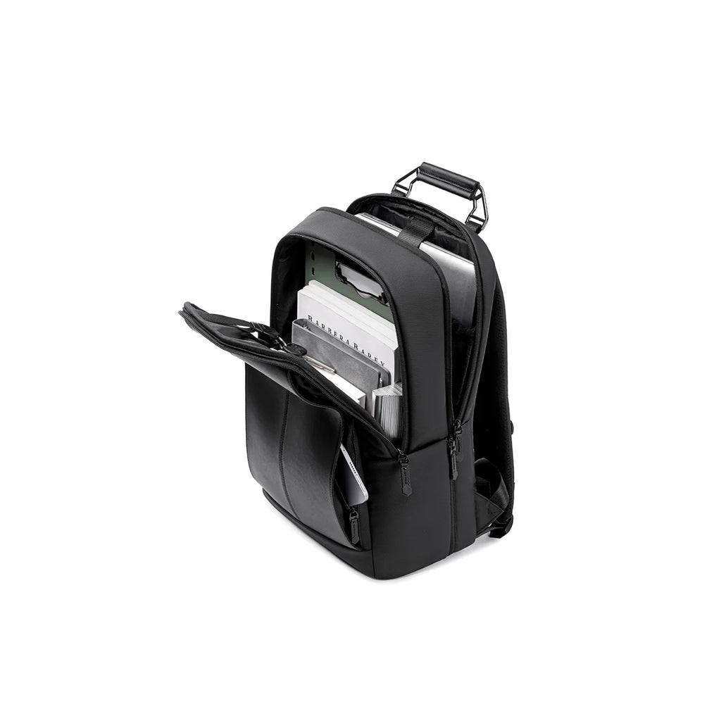 AeroBrief: 17L Business Laptop Backpack with 3D Breathable Back for Commuter