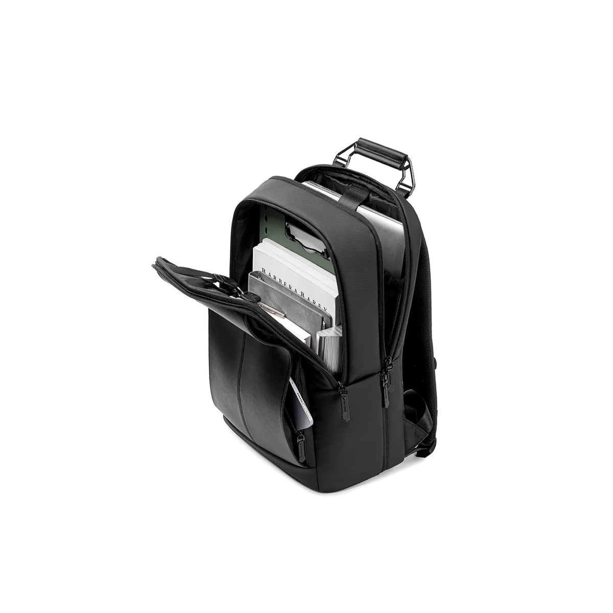 AeroBrief: 17L Business Laptop Backpack with 3D Breathable Back for Commuter