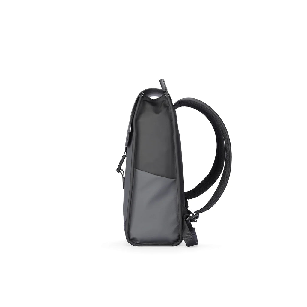 MUKE I: School Style Classic Business Work Black Oxford Backpack