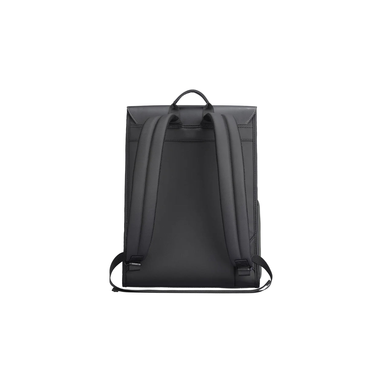 MUKE I: School Style Classic Business Work Black Oxford Backpack