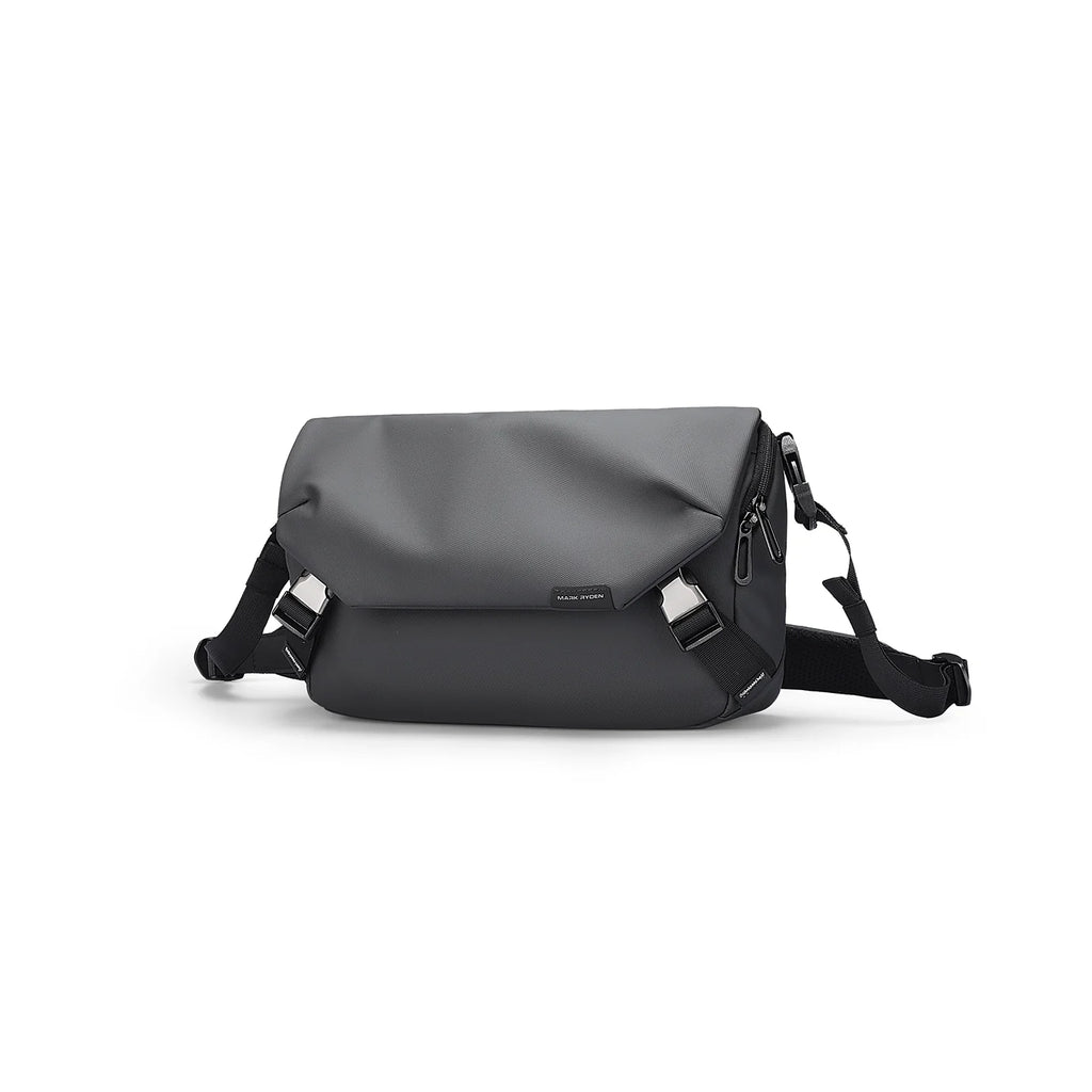 Harvey: Leather Waterproof Multifunction Messenger Bag