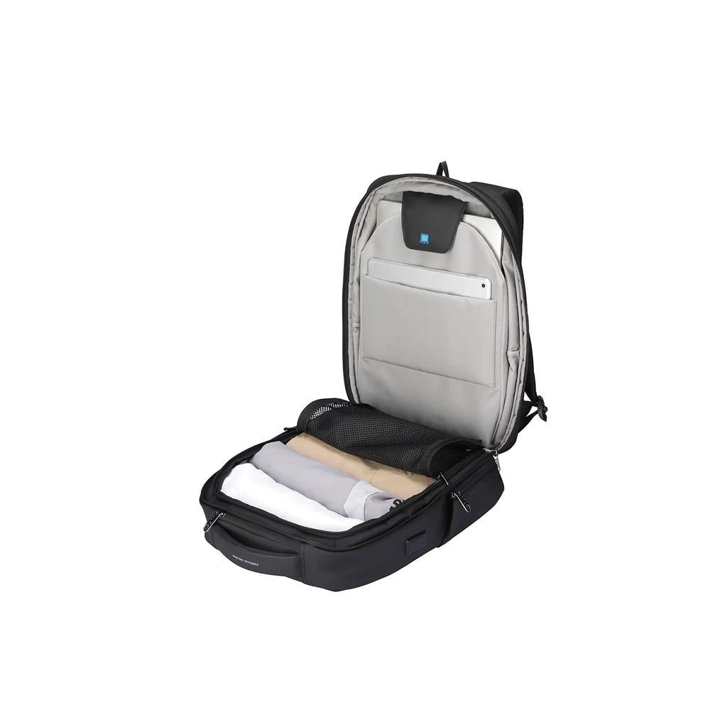 Protector II: Upgrade Diamond-cut Design Hard shell Waterproof Multifunctional  Laptop Backpack