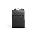 MUKE III: School Style Classic Business Work Black Oxford Backpack