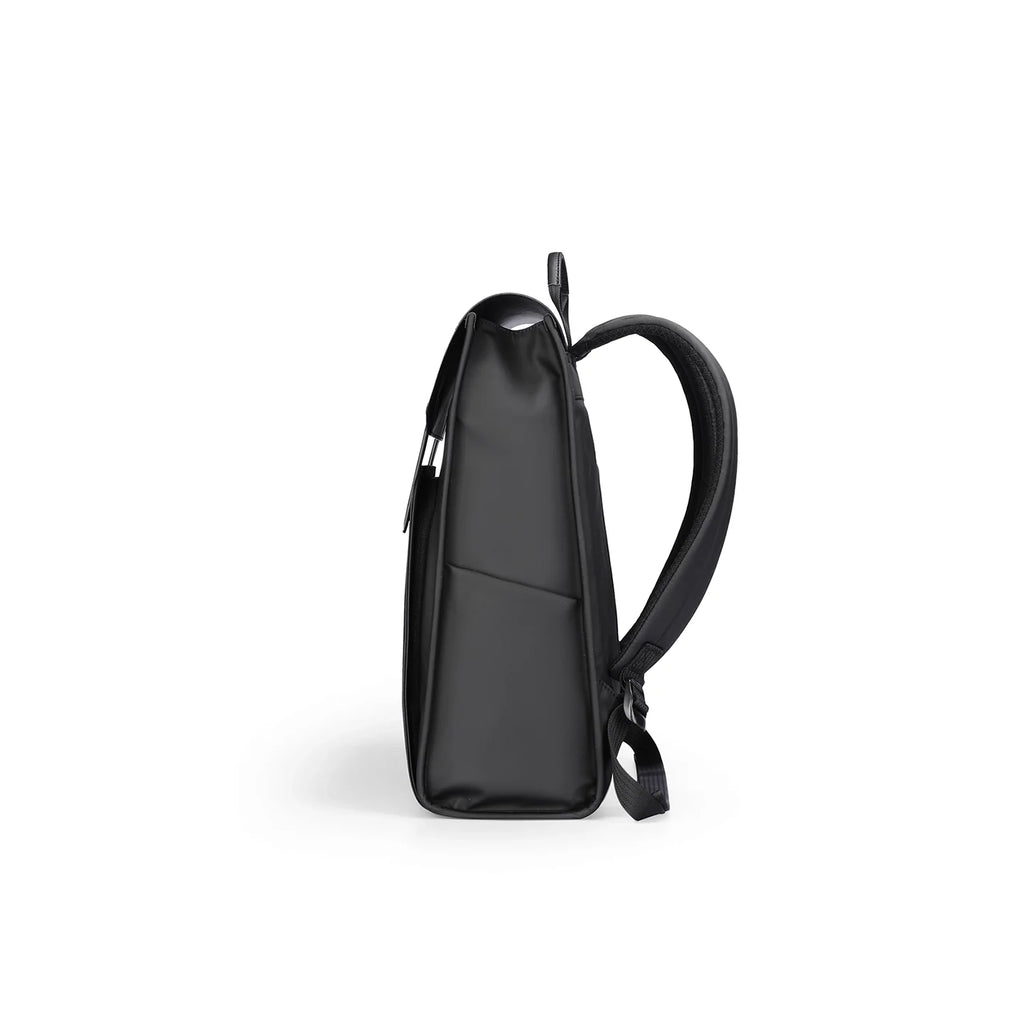 MUKE III: School Style Classic Business Work Black Oxford Backpack