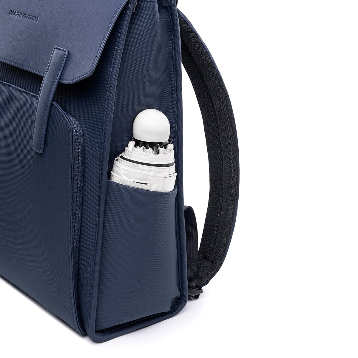 MUKE III: School Style Classic Business Work Black Oxford Backpack