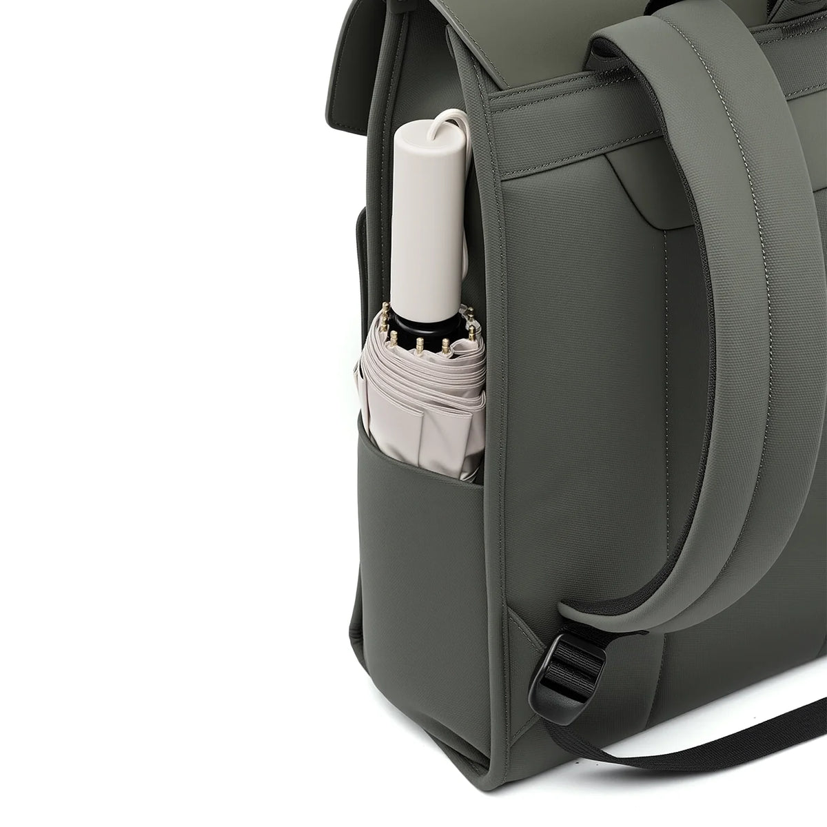 MUKE III: School Style Classic Business Work Black Oxford Backpack
