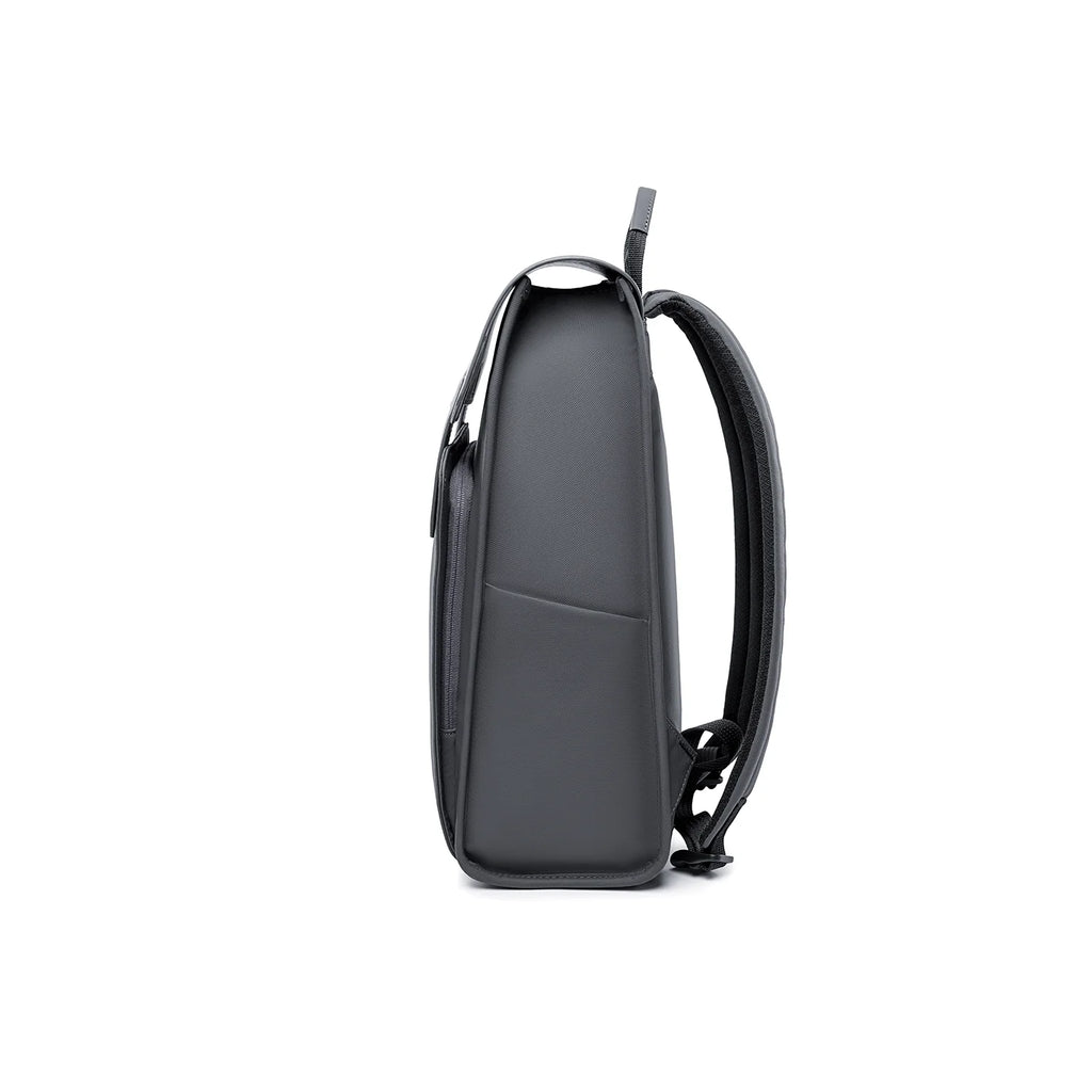 MUKE III: School Style Classic Business Work Black Oxford Backpack