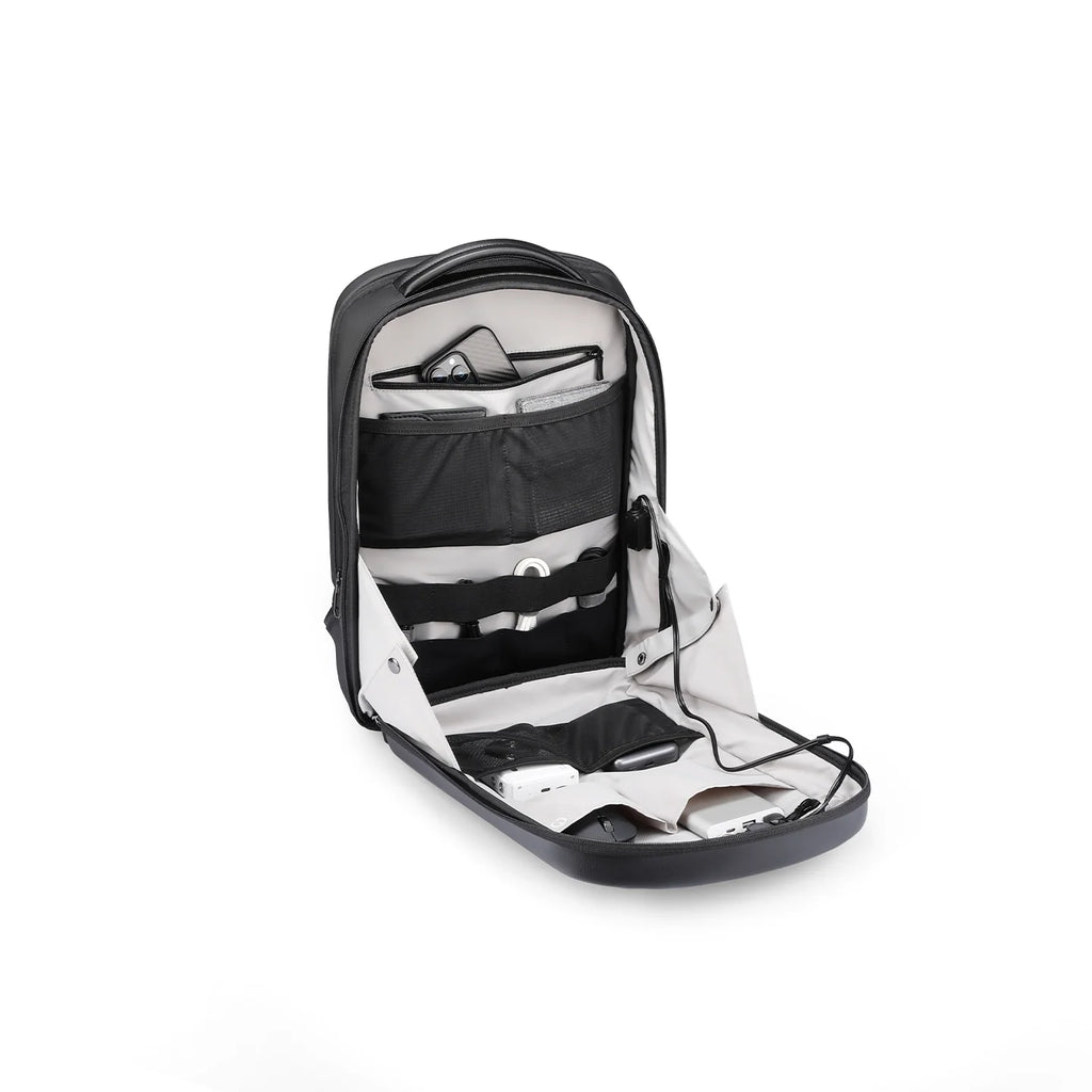 The Ratio Arc Compartment: Hard-shell Waterproof Laptop Backpack