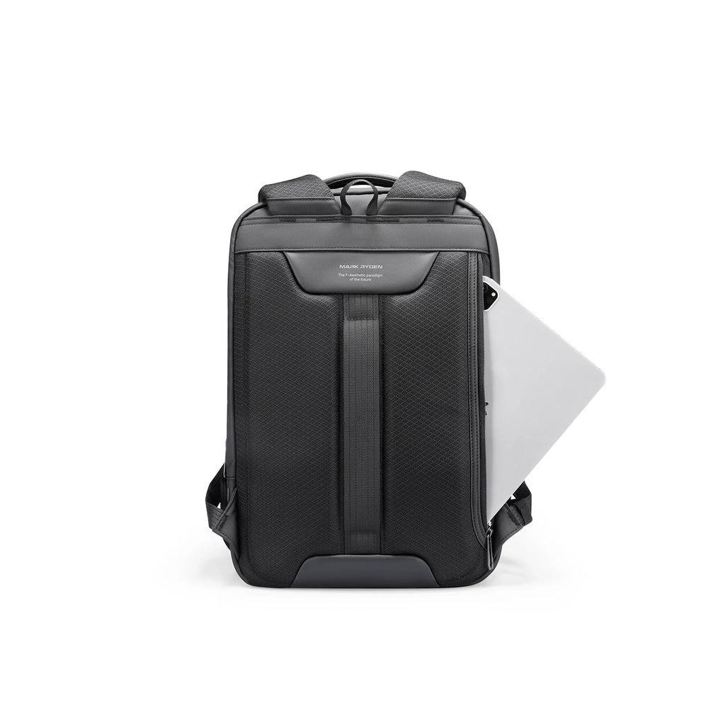 The Ratio Arc Compartment: Hard-shell Waterproof Laptop Backpack