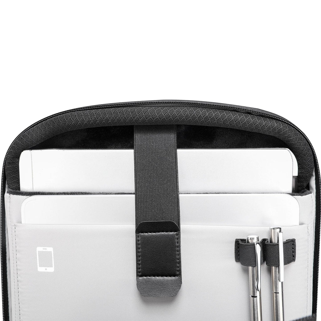 The Ratio Arc Compartment: Hard-shell Waterproof Laptop Backpack