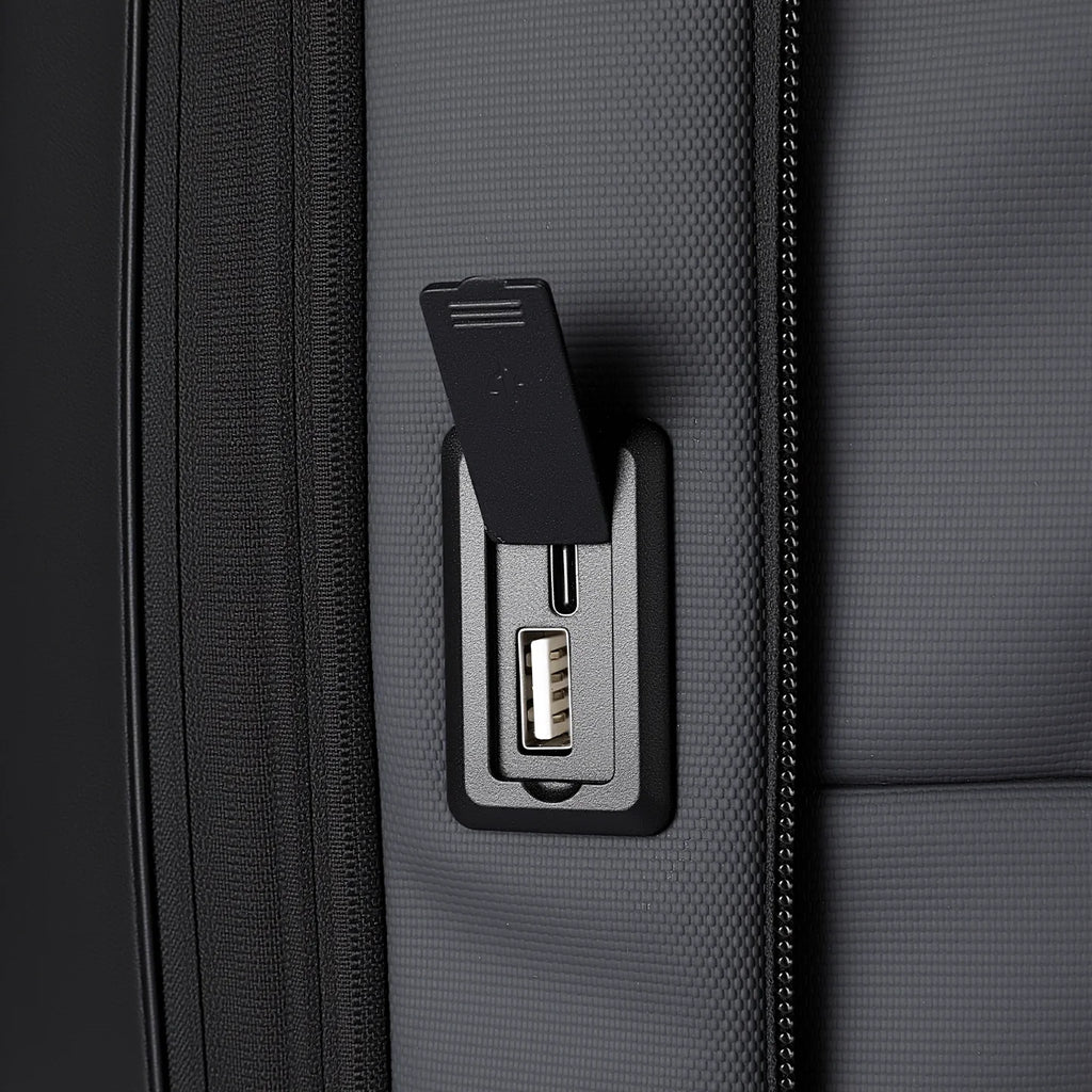 Transforma: Expandable Transformable High-Quality Oxford Waterproof Backpack with USB Charging Capability