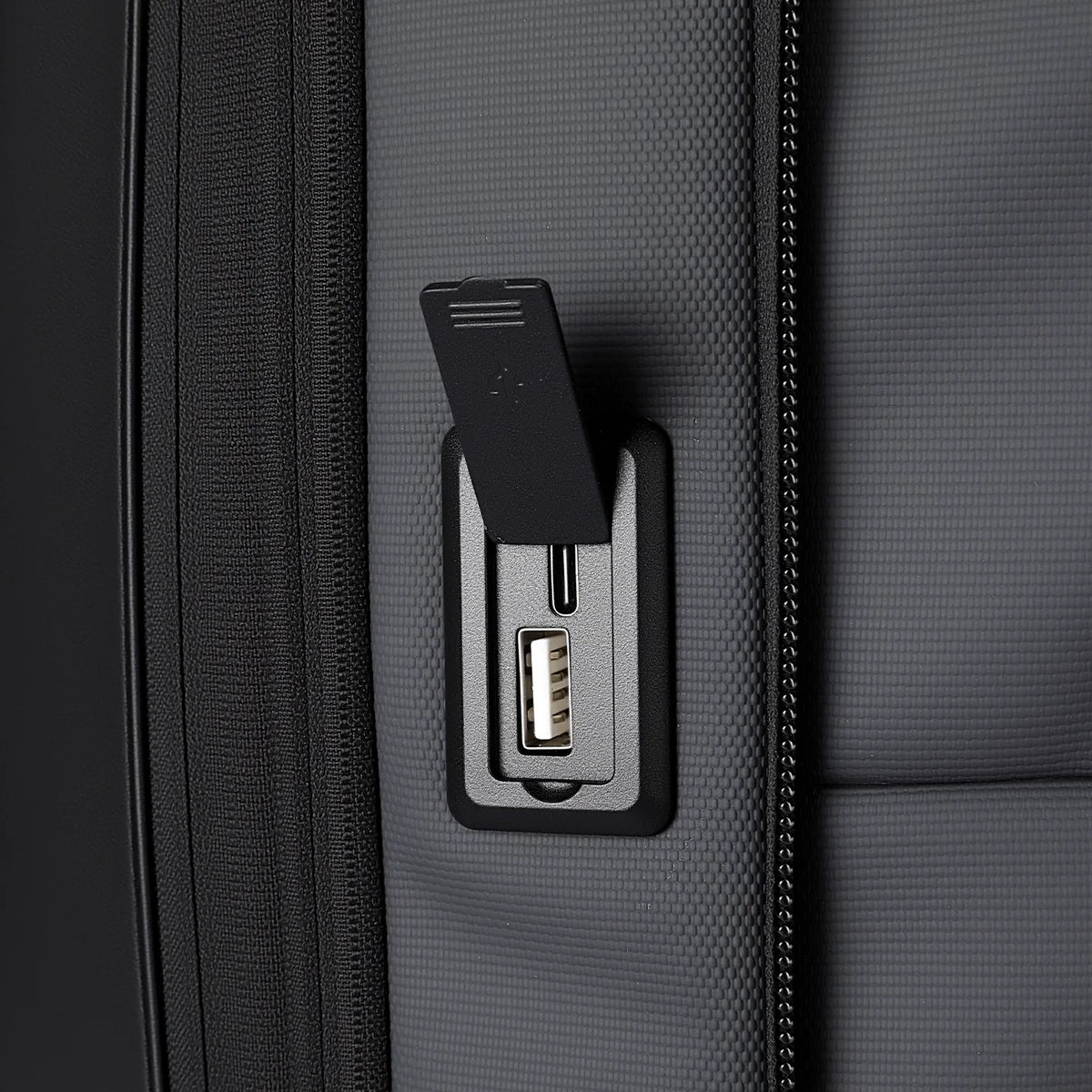 Transforma: Expandable Transformable High-Quality Oxford Waterproof Backpack with USB Charging Capability