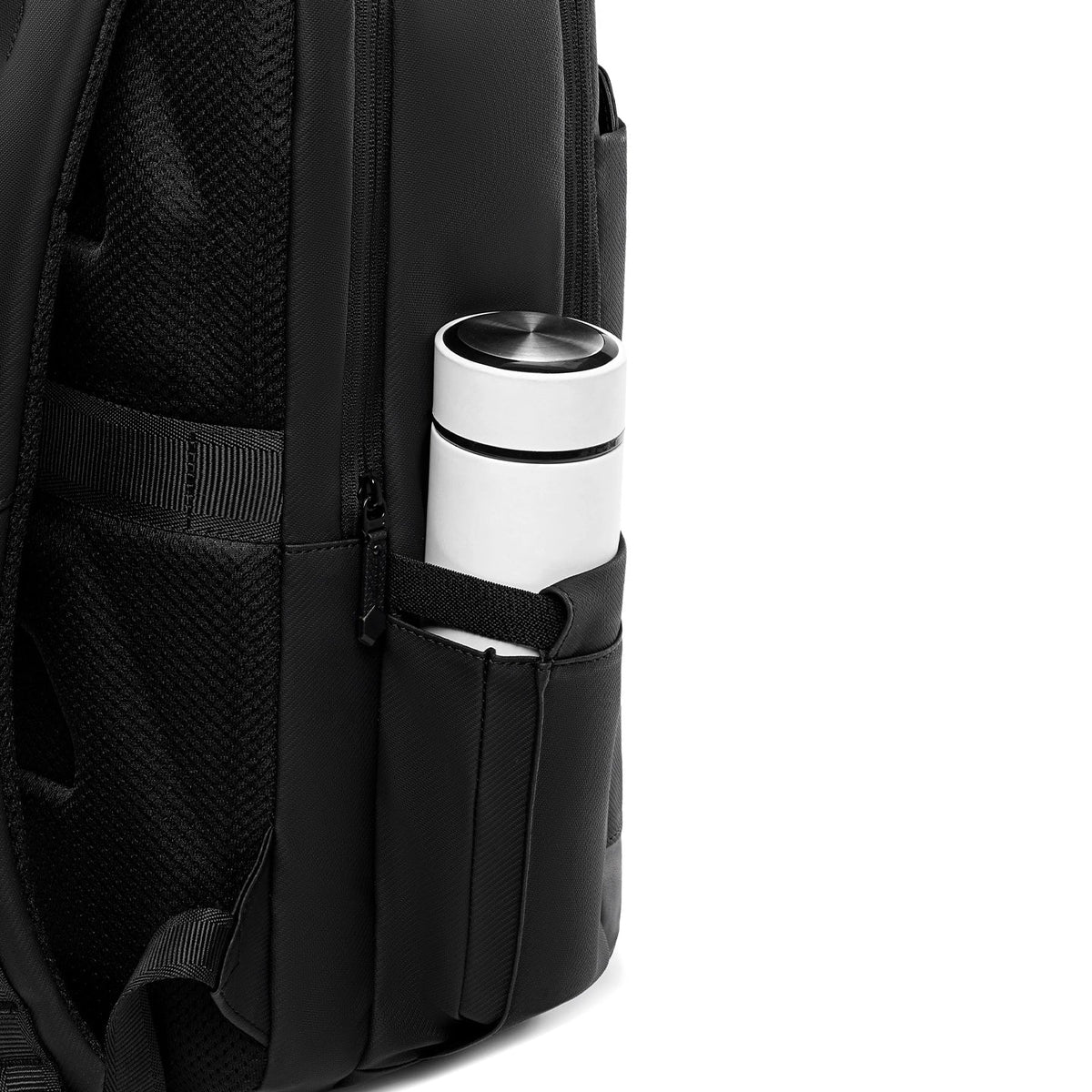 VaultPro: Business Backpack with EVA Diamond Protection & USB Charging