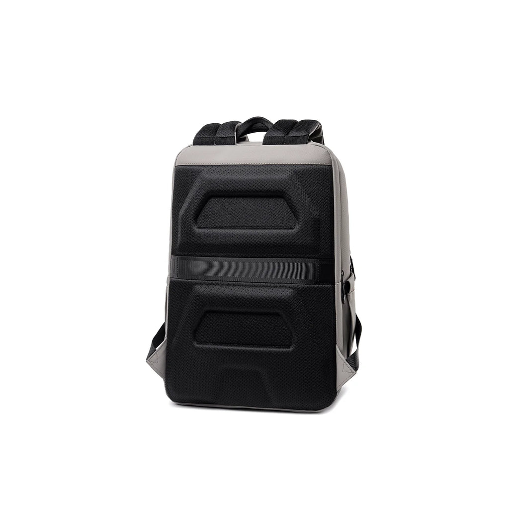 VaultPro: Business Backpack with EVA Diamond Protection & USB Charging