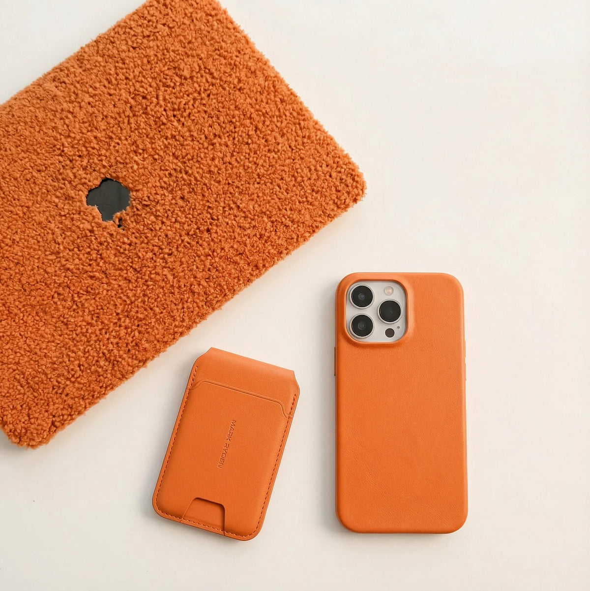 Mark Ryden orange MagFold card holder wallet