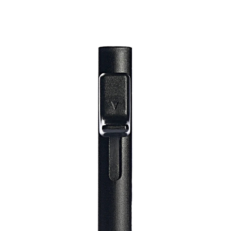 MarkRyden Global's black ultra-thin metal card holder with secure clasp | Anti-theft protection