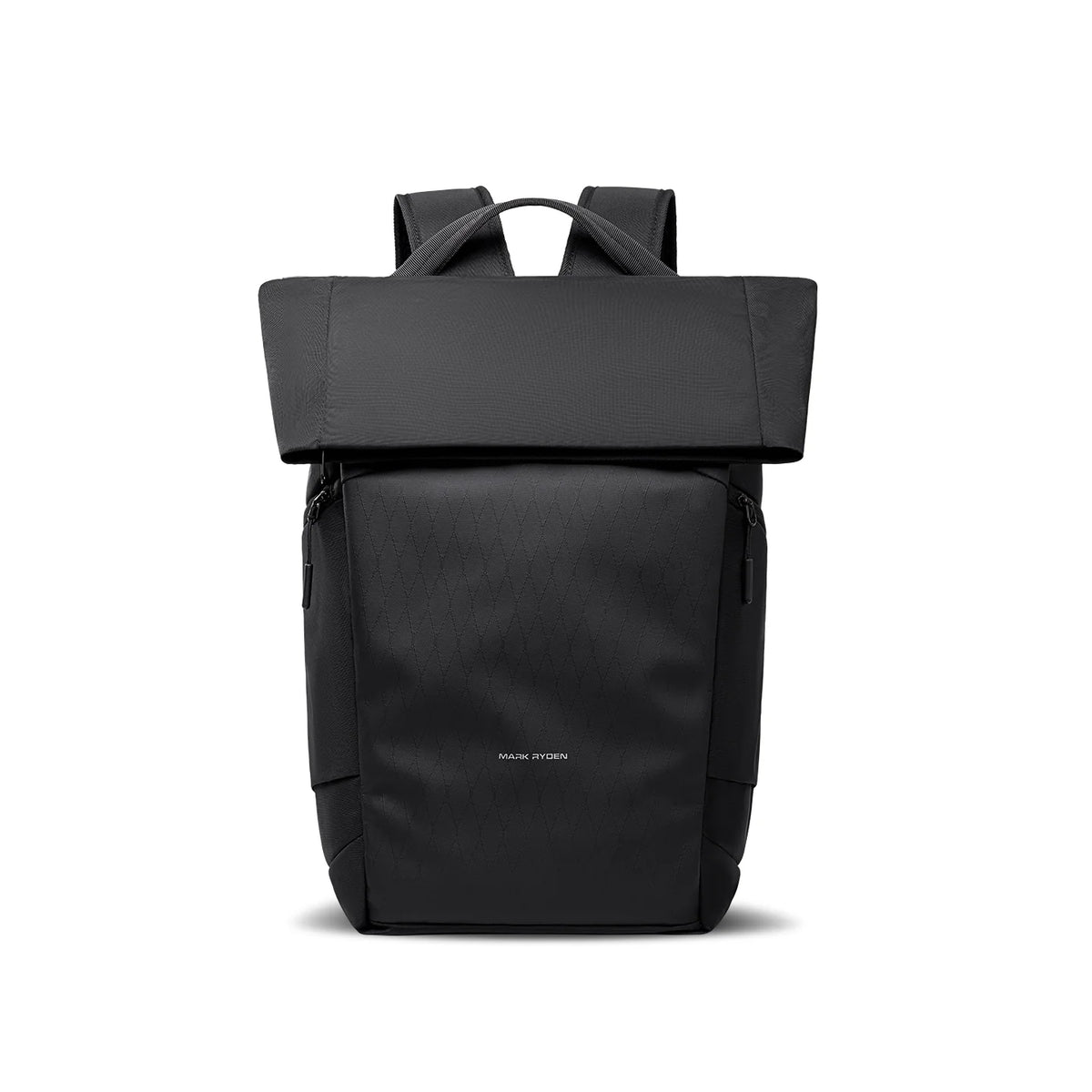 Mark Ryden Global black expandable anti-theft roll-top travel backpack