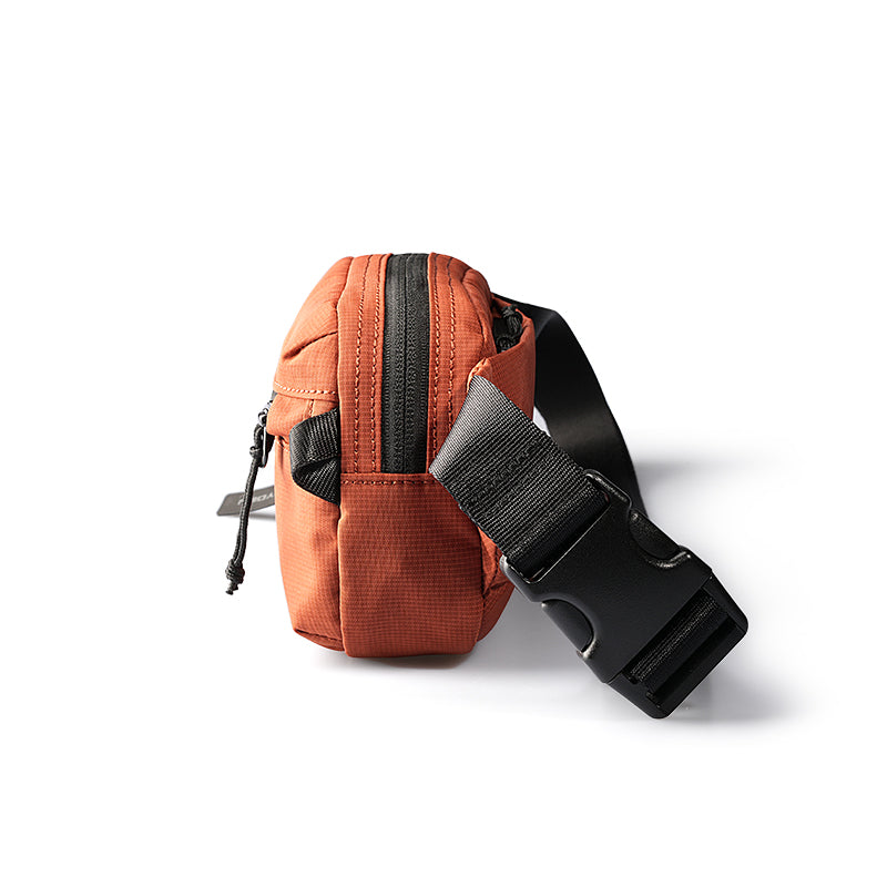 MarkRyden Global orange ultra-light anti-theft crossbody bag with RFID protection