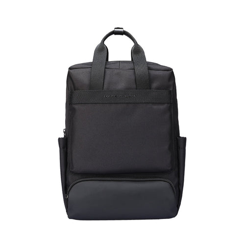 Black Mark Ryden BreezePack lightweight backpack with removable shoulder straps, top handle, front pocket, and side pockets designed for easy outdoor use.