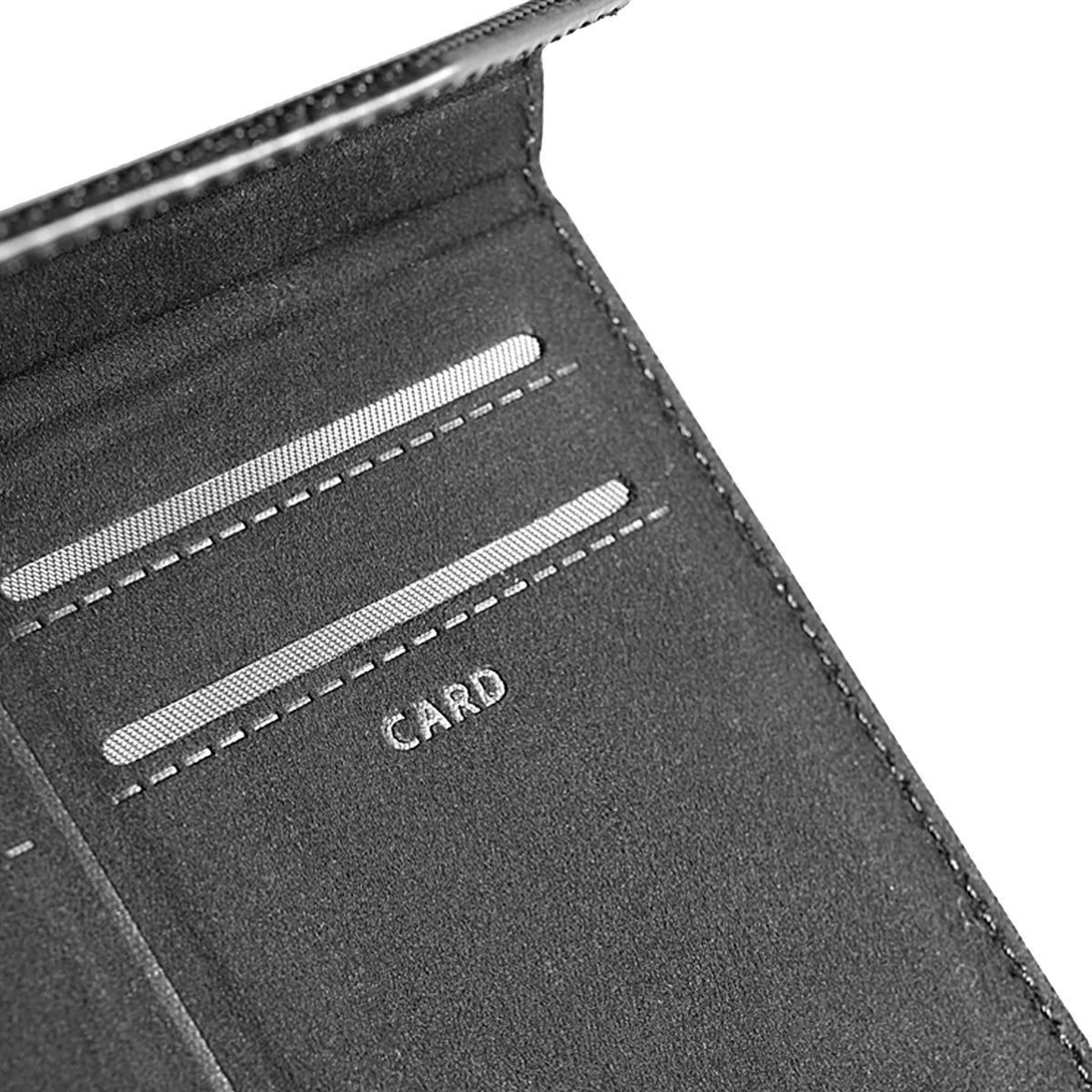 Mark Ryden Global black travel card wallet with instant-access slots