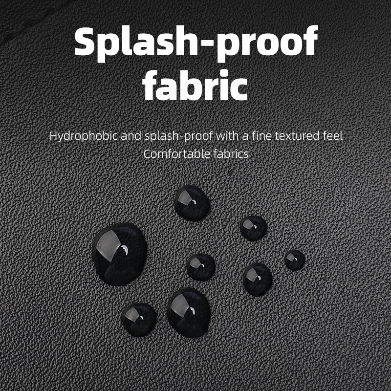 Mark Ryden Global splash-proof fabric with water droplets for secure travel pouch