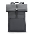 MARK RYDEN Global dark gray minimalist roll-top daily commute backpack